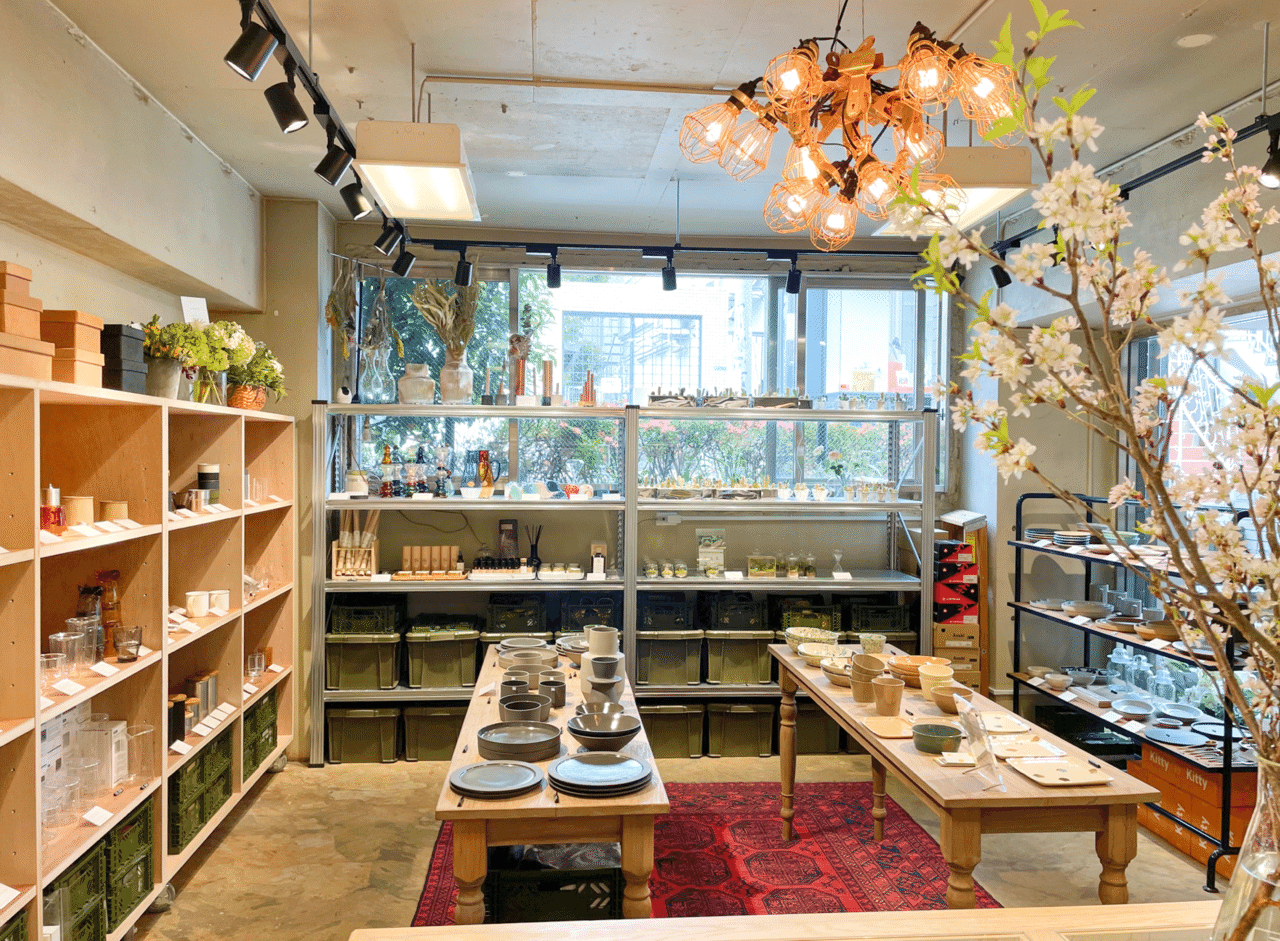 自由が丘の小さな雑貨屋【FREEPARK】は本日オープンです♡|さっち