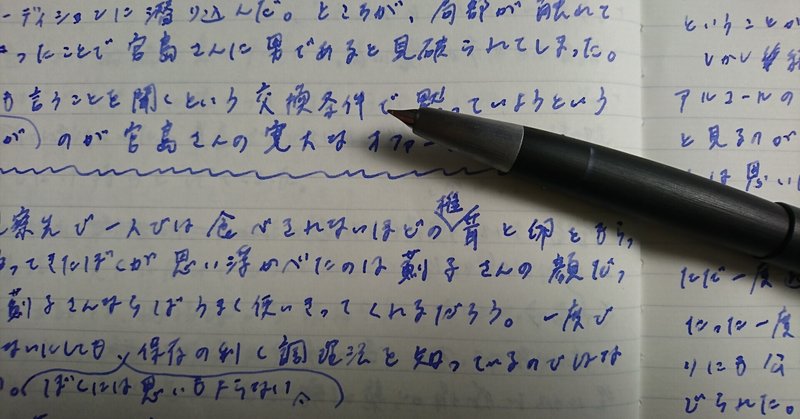 狐につままれたように書きやすくなることを期待 田中尋太郎 Note