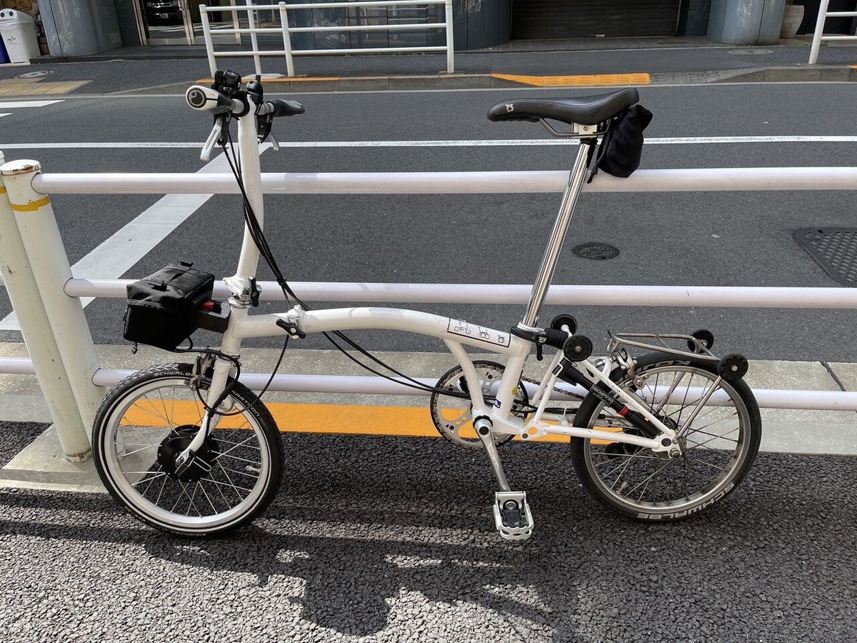 Bromptonをe-bike化した話｜saiten