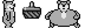 Gbドット絵 目コピ クマゴロー ヨギ ベア 漢字talk Note Gbドット絵 目コピ クマゴロー ヨギ ベア 漢字talk Note