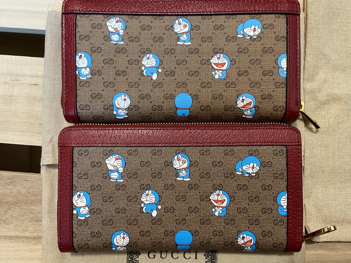 ドラえもん×GUCCIコラボ 財布の偽物の見分け方｜しむしこ