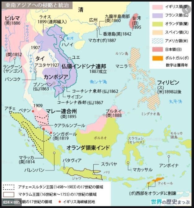 アジア地図②