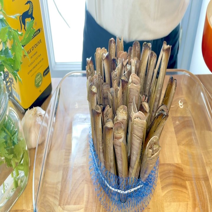 海の香りとマテ貝料理 その１ Chef Ichi Note