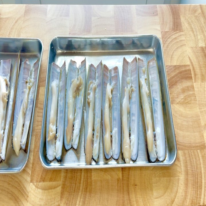 海の香りとマテ貝料理 その１ Chef Ichi Note