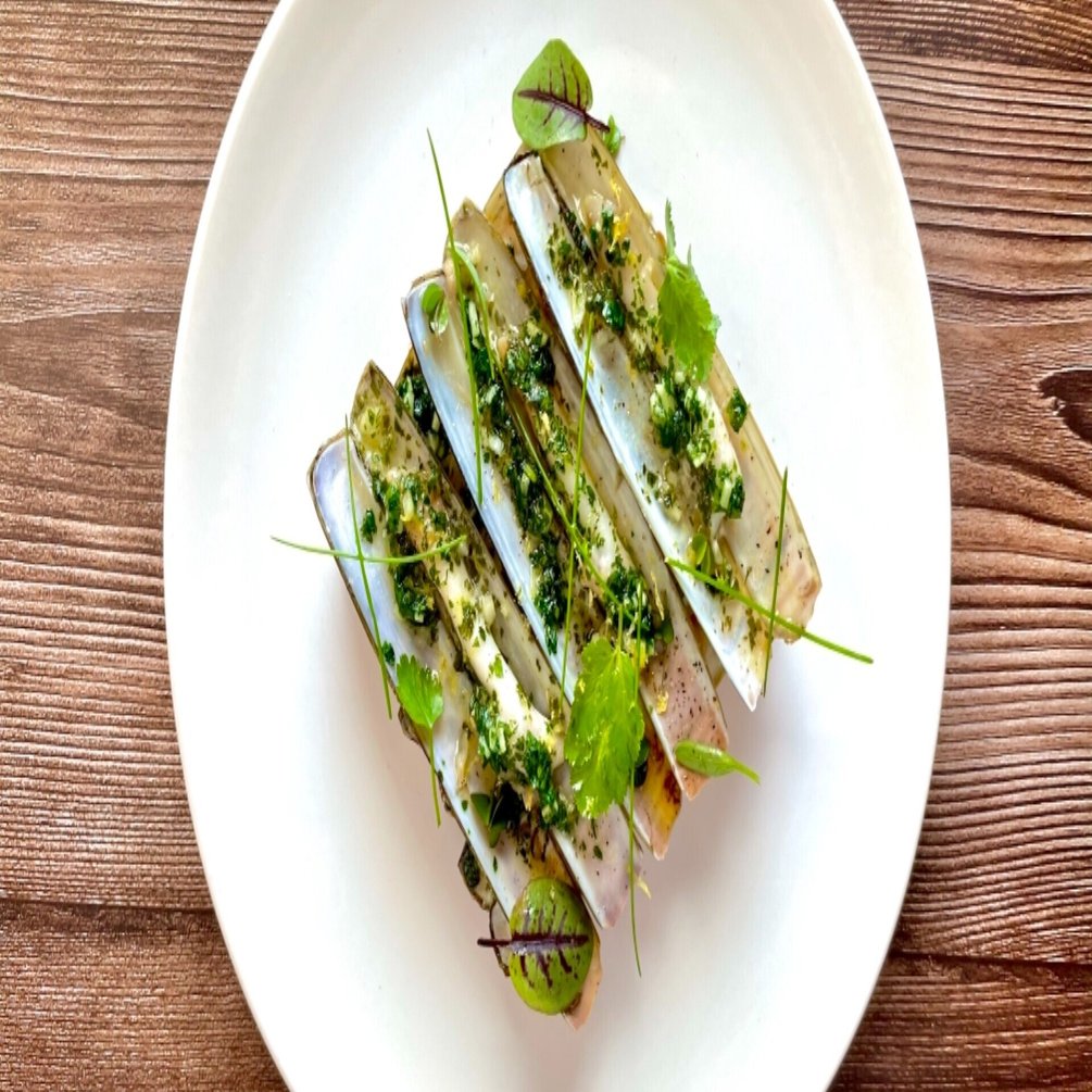 海の香りとマテ貝料理 その１ Chef Ichi Note