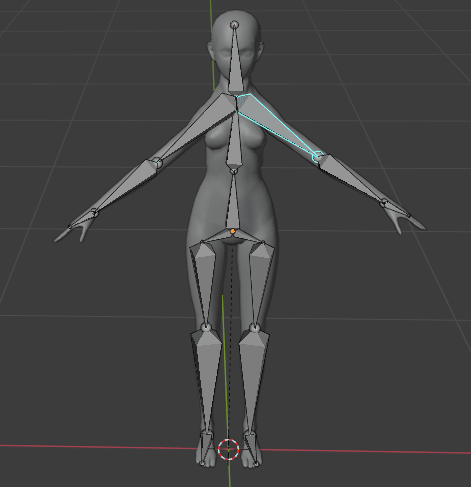 Blenderで素体に服とか着せてunityにぶちこむ かびねこ Note