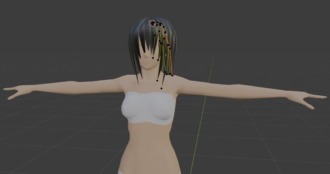 Blenderで素体に服とか着せてunityにぶちこむ かびねこ Note