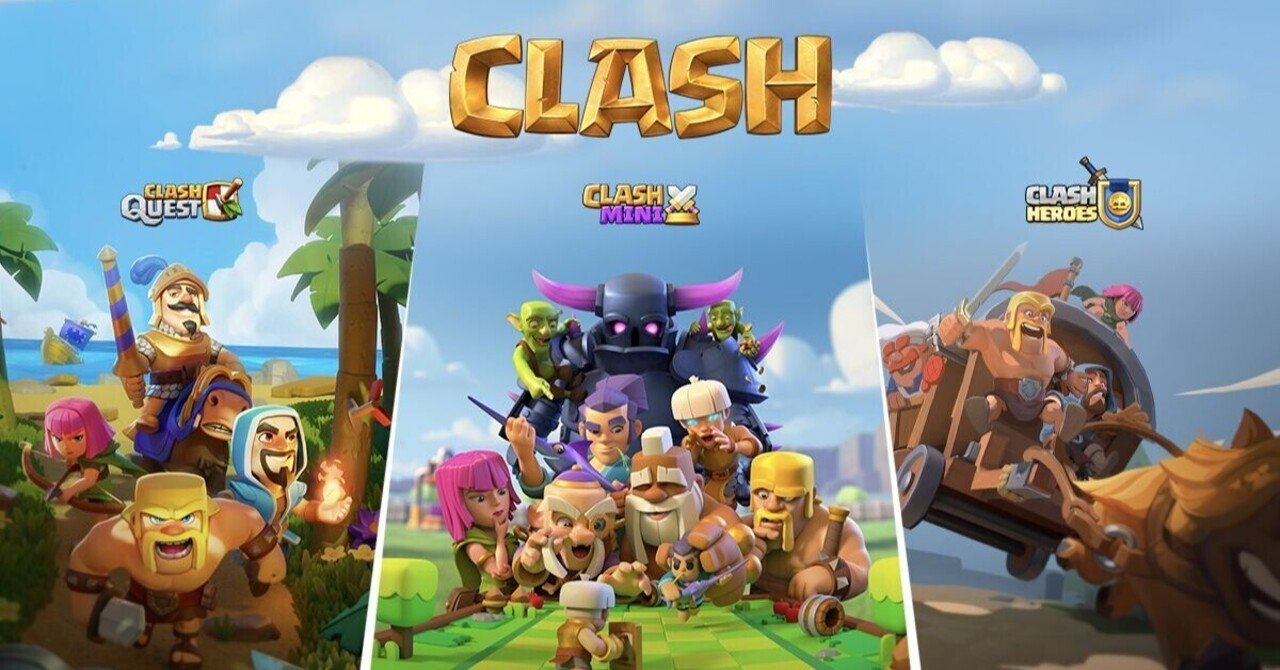 Supercellが クラクラ クラロワ と同じ世界観をもつ新作ゲーム3本を開発中 発表内容をくわしく解説します Kabutom クラロワ Note