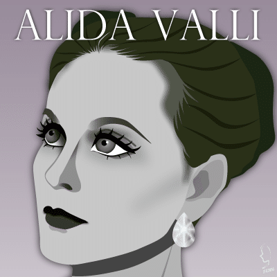 イタリアの大女優 アリダ ヴァリ のイラスト 輝っち Note イタリアの大女優 アリダ ヴァリ のイラスト 輝っち Note