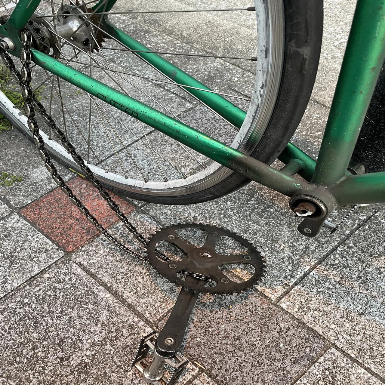 自転車 故障