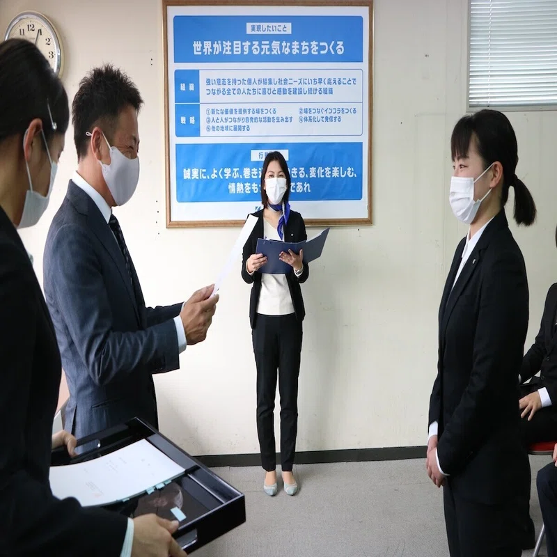 見つけたのは 価値観を変えるほどの成長チャンス 多角経営するまちづくり会社人事の視点 加和太建設のdna Vol 2 経営企画部 人事課 小松央美さん 加和太建設株式会社 静岡県東部のまちづくりで 元気 をつくる会社 Note