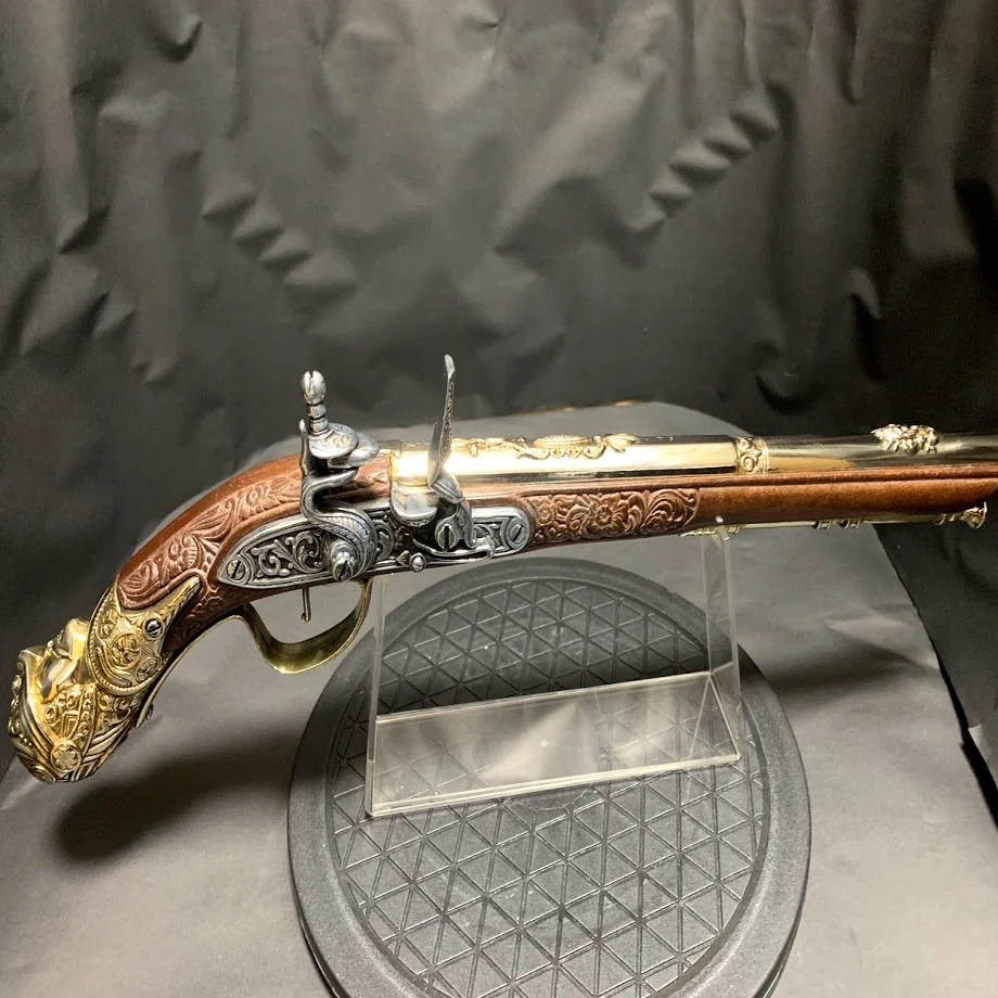 鑑賞用 古式銃 レプリカ モデルガン 光沢磨き】Denix1314 古式銃レプリカを磨いてみた。｜KENMAYA