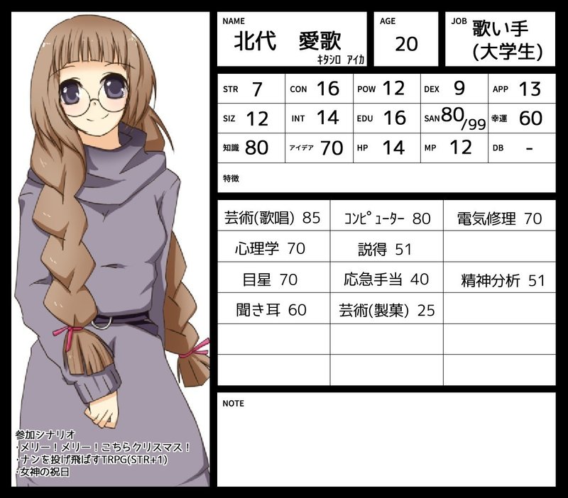 探索者まとめ かお Trpgとゲーム垢 Note 探索者まとめ かお Trpgとゲーム垢 Note