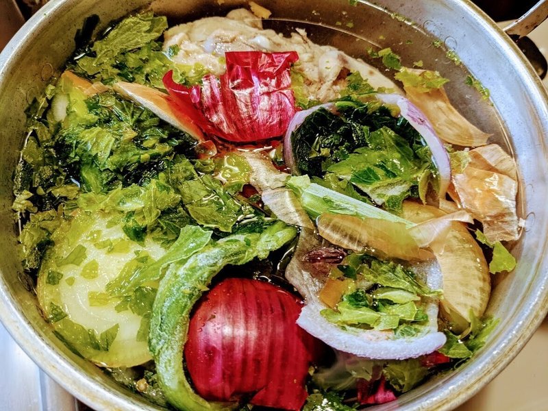 材料から煮出したスープストックで具材たっぷりスープを作る レシピ 青空ぷらす Note 材料から煮出したスープストックで具材たっぷりスープを作る レシピ 青空ぷらす Note