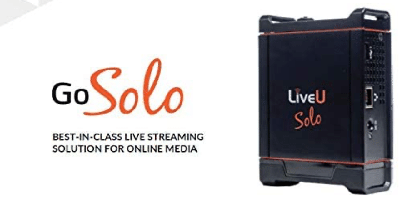 LiveU Solo + USBモデム×2 + Vマウントバッテリーアダプタ