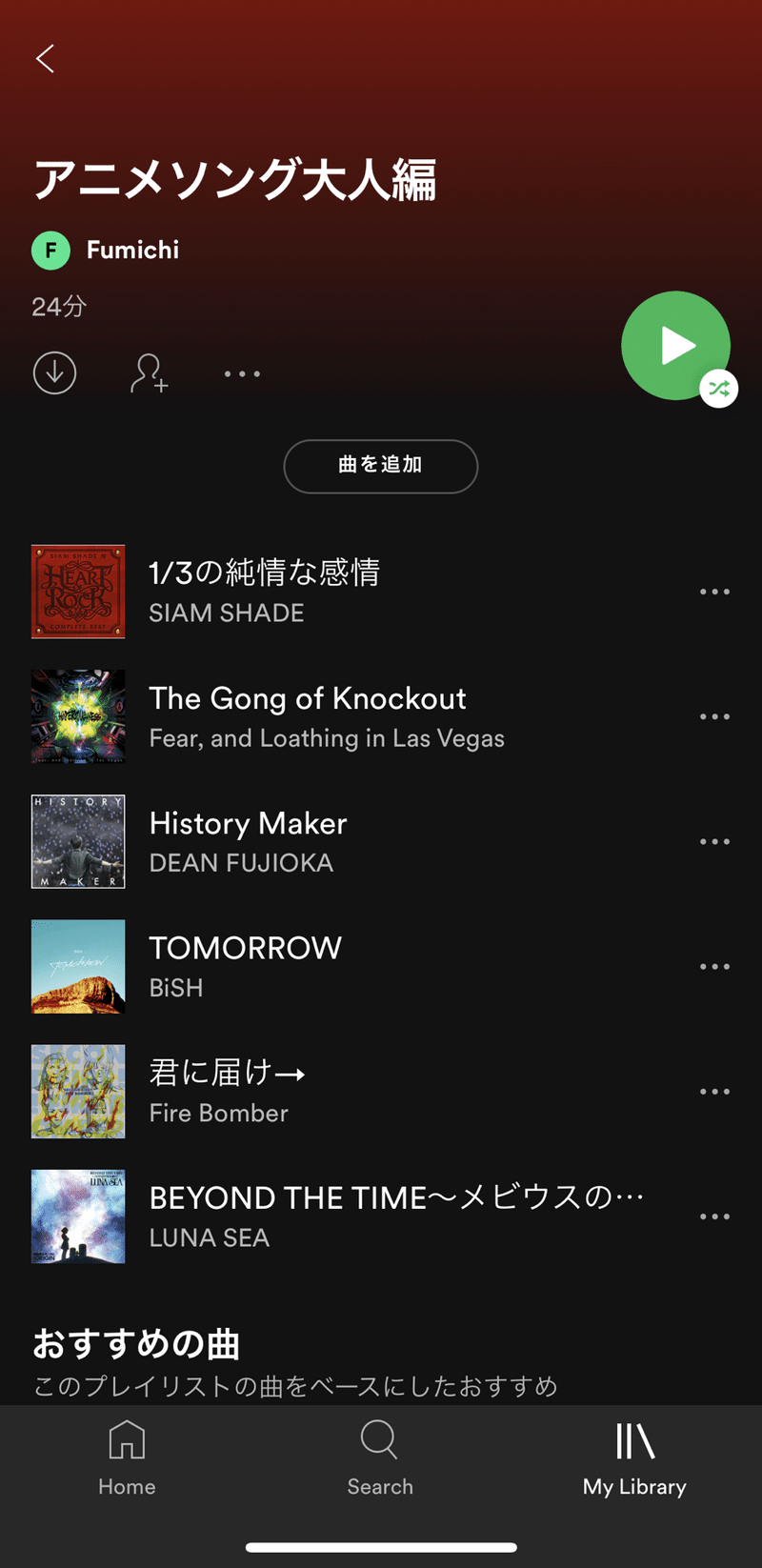 Fumi S 6 Playlist 15 タナカトシフミ Note Fumi S 6 Playlist 15 タナカトシフミ Note