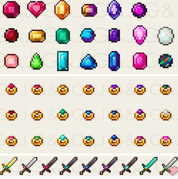 Minecraft用の宝石と宝石の改造 Gems Jewels Mod Akai12 Note