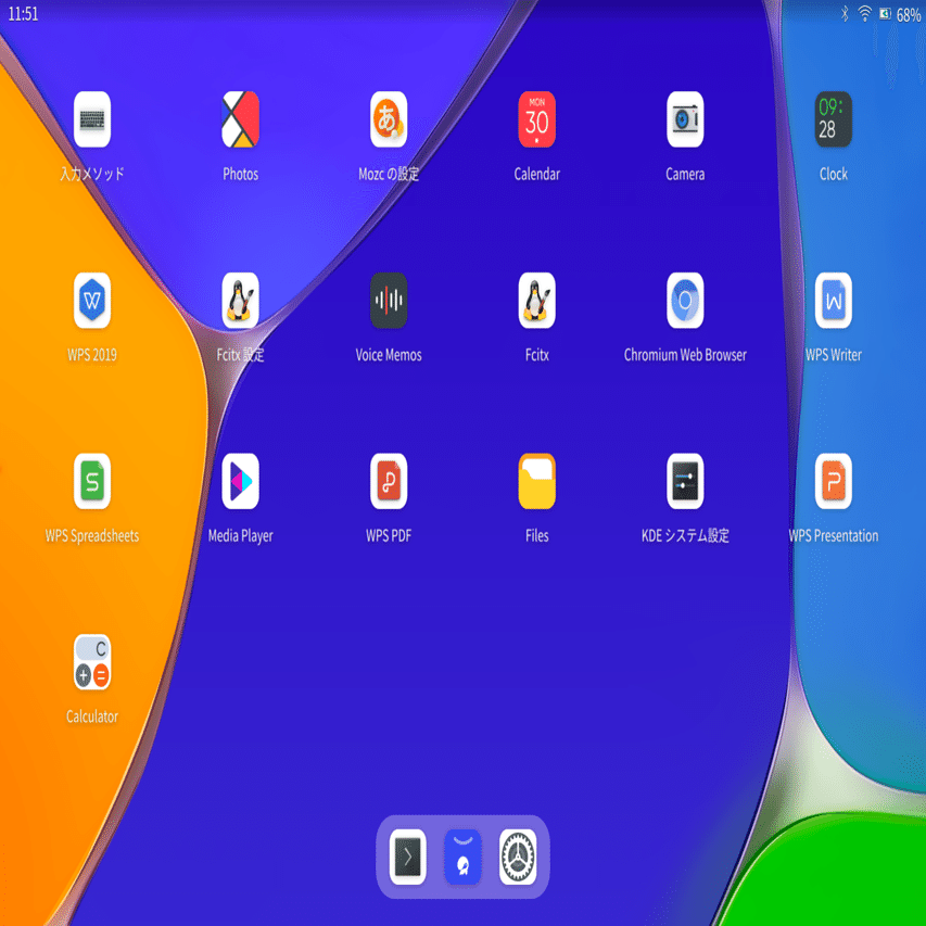 タブレット向けlinuxos Jingos 21 11 25更新 お げさん Note