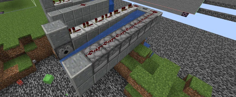 マインクラフト 先日のｔｎｔキャノンの射程を確かめたところ 化け物だった Haru Note