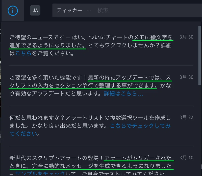Tradingview おすすめ設定 利用方法 ちぇりおう Note