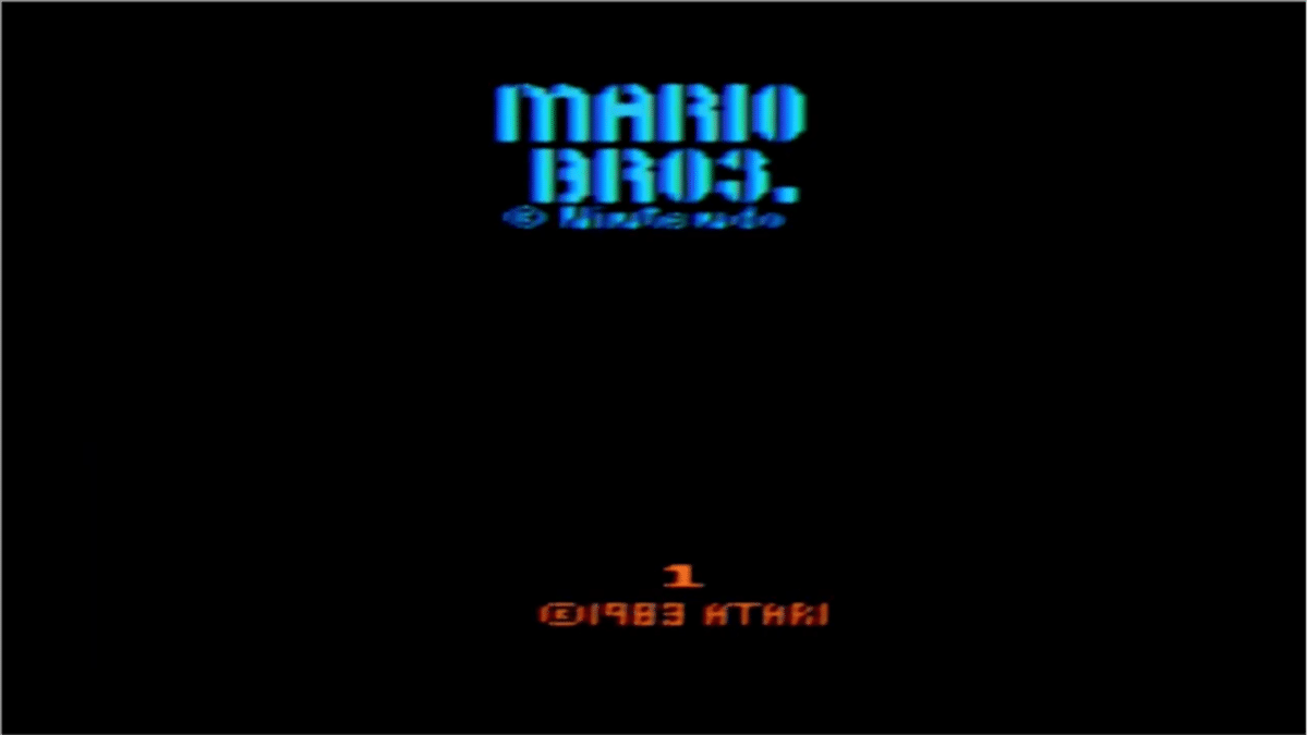 家庭用ゲームソフト MARIO BROS [ATARI2600 PAL] Mario Bros. - Atari 2600 - New – Retro Raven Games