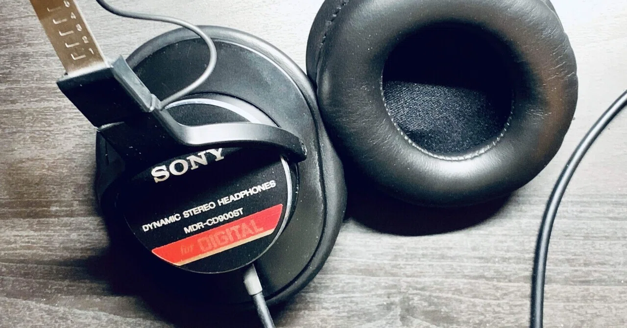 愛用品の手入れ Sony MDR-CD900ST｜水と月