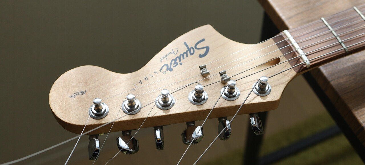 メンテナンス]Squier Affinity Stratocasterのメンテナンス