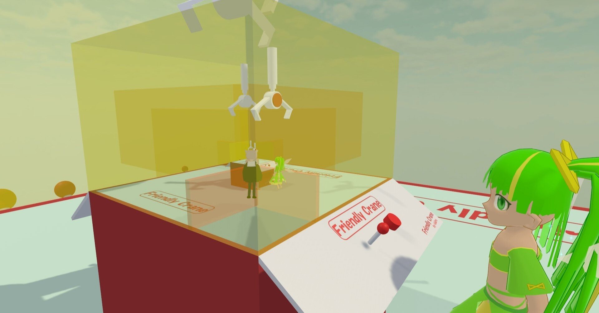 Vrchatワールド Friendly Crane 実装詳細解説記事 Faidra Note