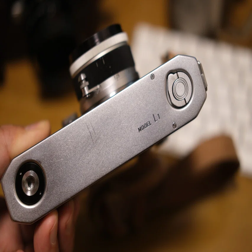 オーバーホールしたCanon L1 でモノクロフィルム（自家現像10本目 