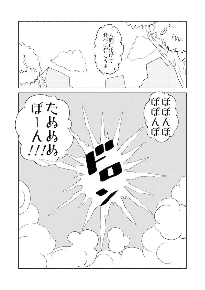 ぽぽんぽ たぬき山女学院 化学科 コミック無職