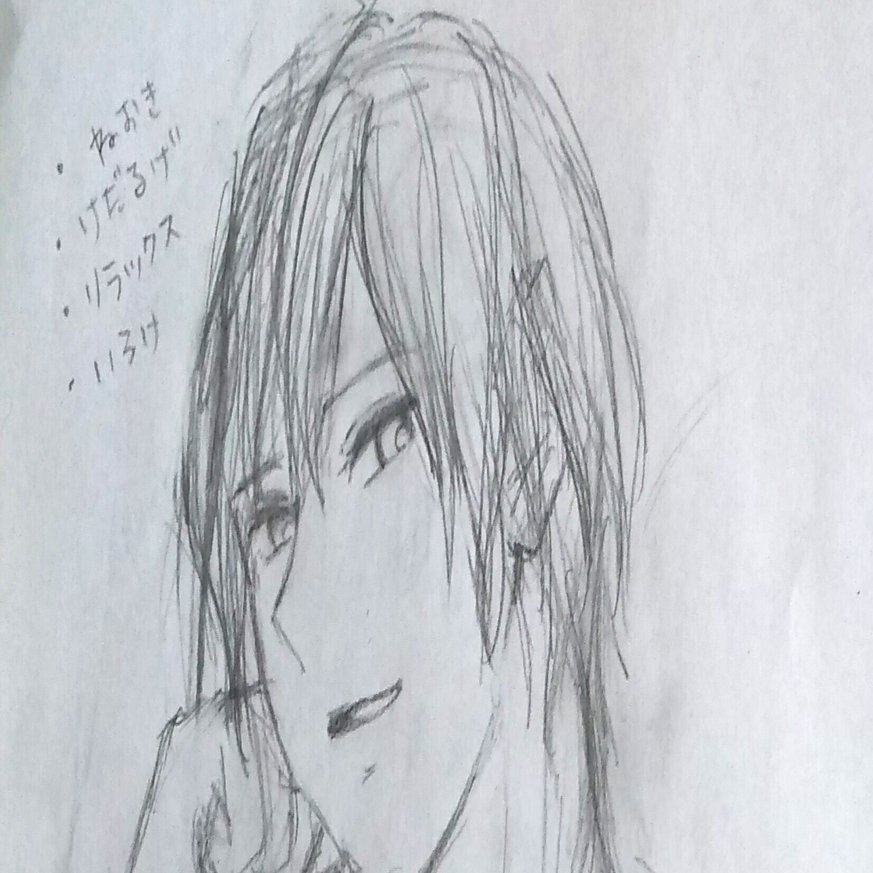 キャラクターの表情 阿北ボタン Note