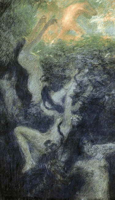 ワタクシ流☆絵解き館その4 青木繁「黄泉比良坂(よもつひらさか