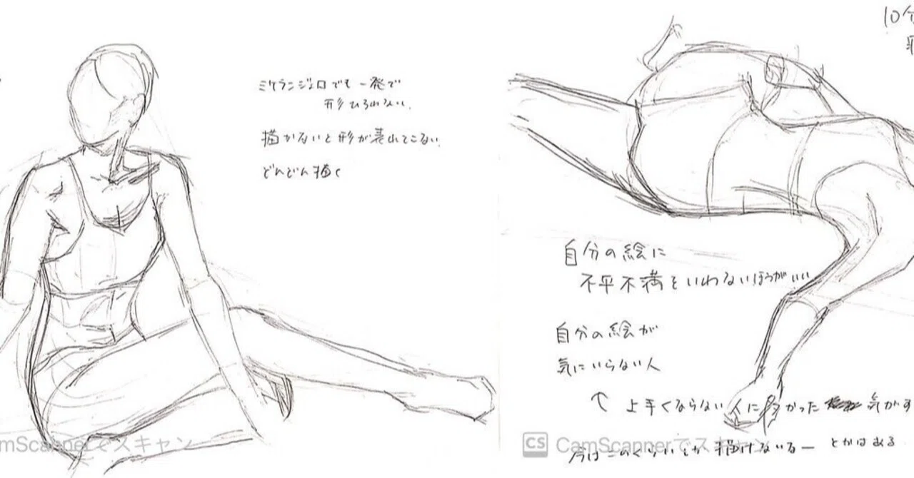 参加しましたー「一緒に人体を描こう！Part2:ポーズや運動時の体表の