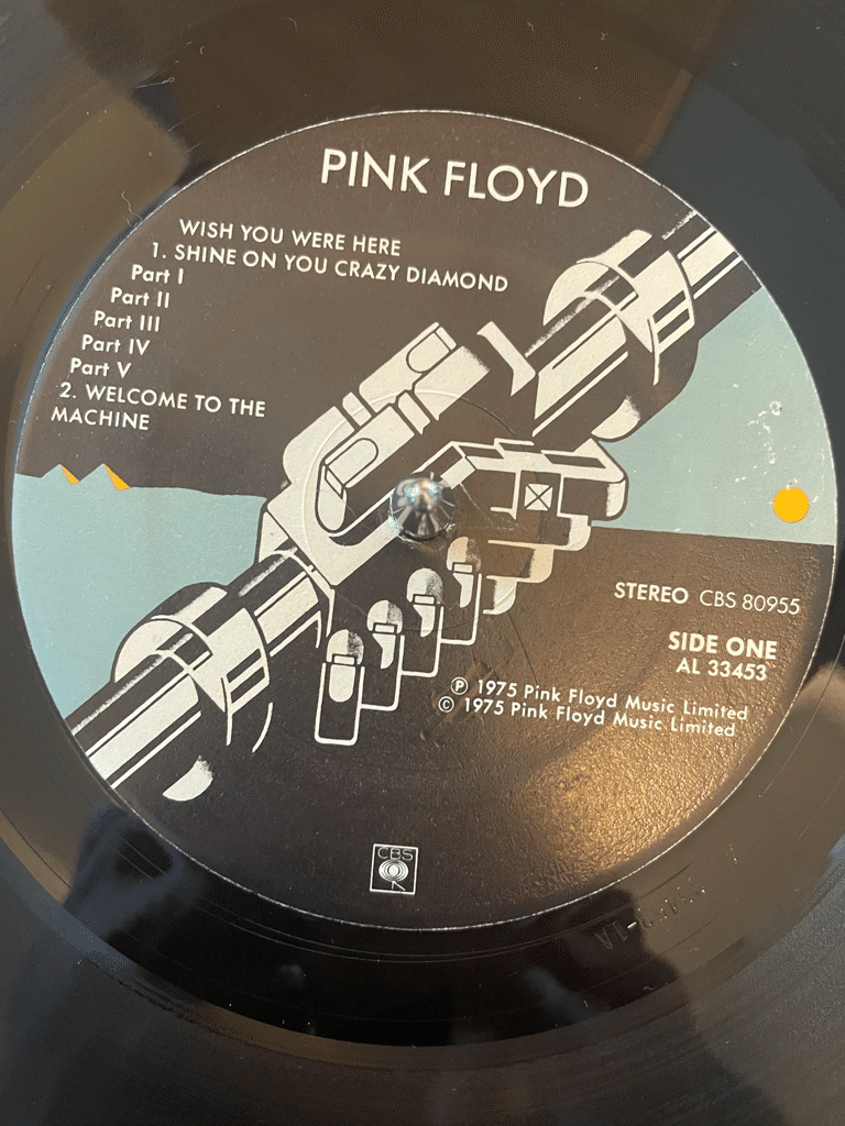 女性に人気! レコード Pink Floyd Wish You Were Here イスラエル