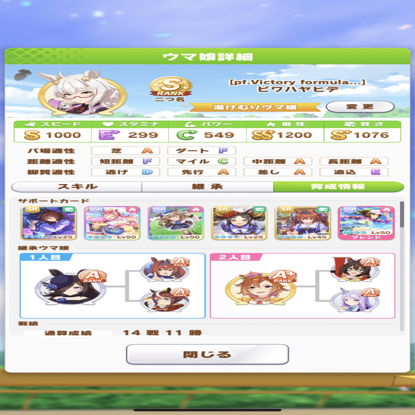 ウマ娘 無課金微課金でs のウマを作る方法 あるふぁ Note