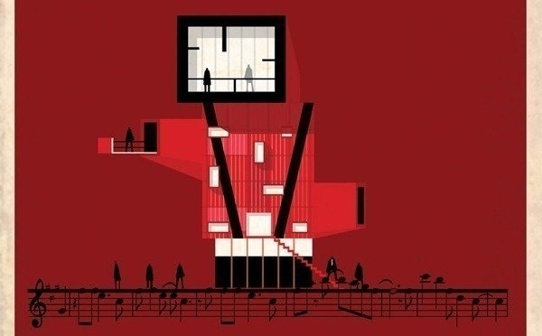 イタリア人イラストレーターのfederico Babina は 最新シリーズ Archimusic で 建築と音楽を結びつけた個性的な作品を公開しているそうだ で マイケルバージョン なるほど Rembabu Note イタリア人イラストレーターのfederico Babina は 最新シリーズ Archimusic で 建築と音楽を結びつけた個性的な作品を公開しているそうだ で マイケルバージョン なるほど Rembabu Note