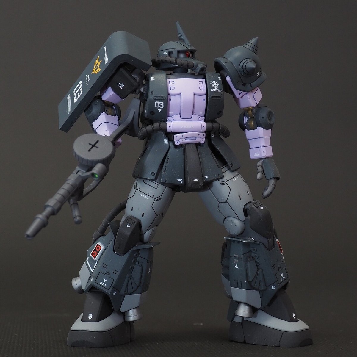 高機動型ザクⅡ/黒い三連星仕様：バックショットの衝撃を再び