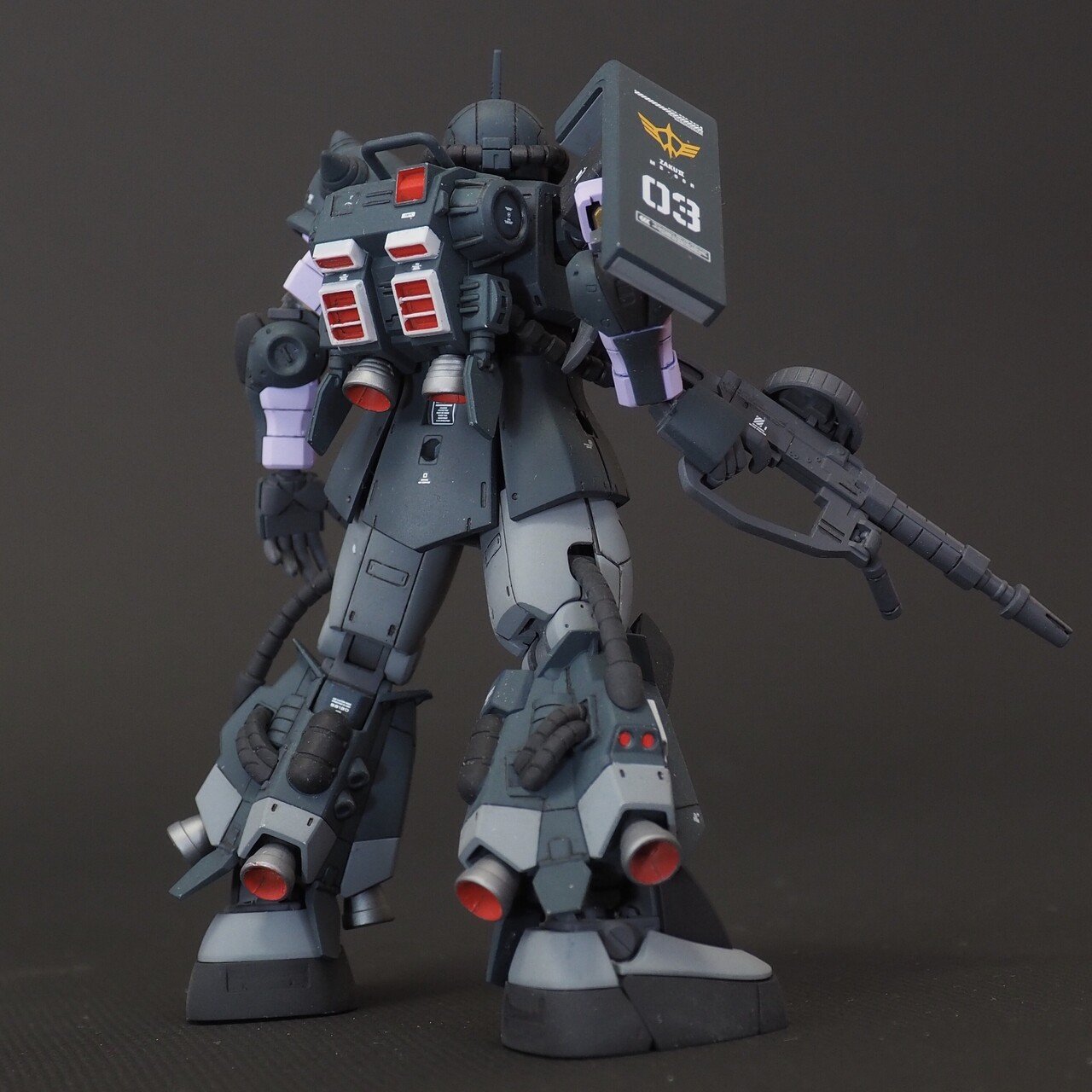 高機動型ザクⅡ/黒い三連星仕様：バックショットの衝撃を再び。｜Reiji