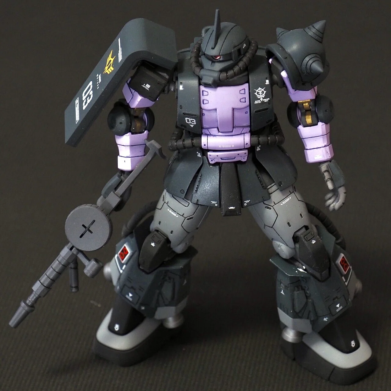高機動型ザクⅡ/黒い三連星仕様：バックショットの衝撃を再び。｜Reiji