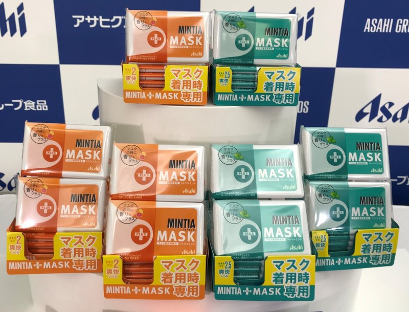 ヒットのカギ マスク着用時専用 で需要を掘り起こせ 下 アサヒグループ食品 ミンティア Mask 合同会社thousandsmiles Note