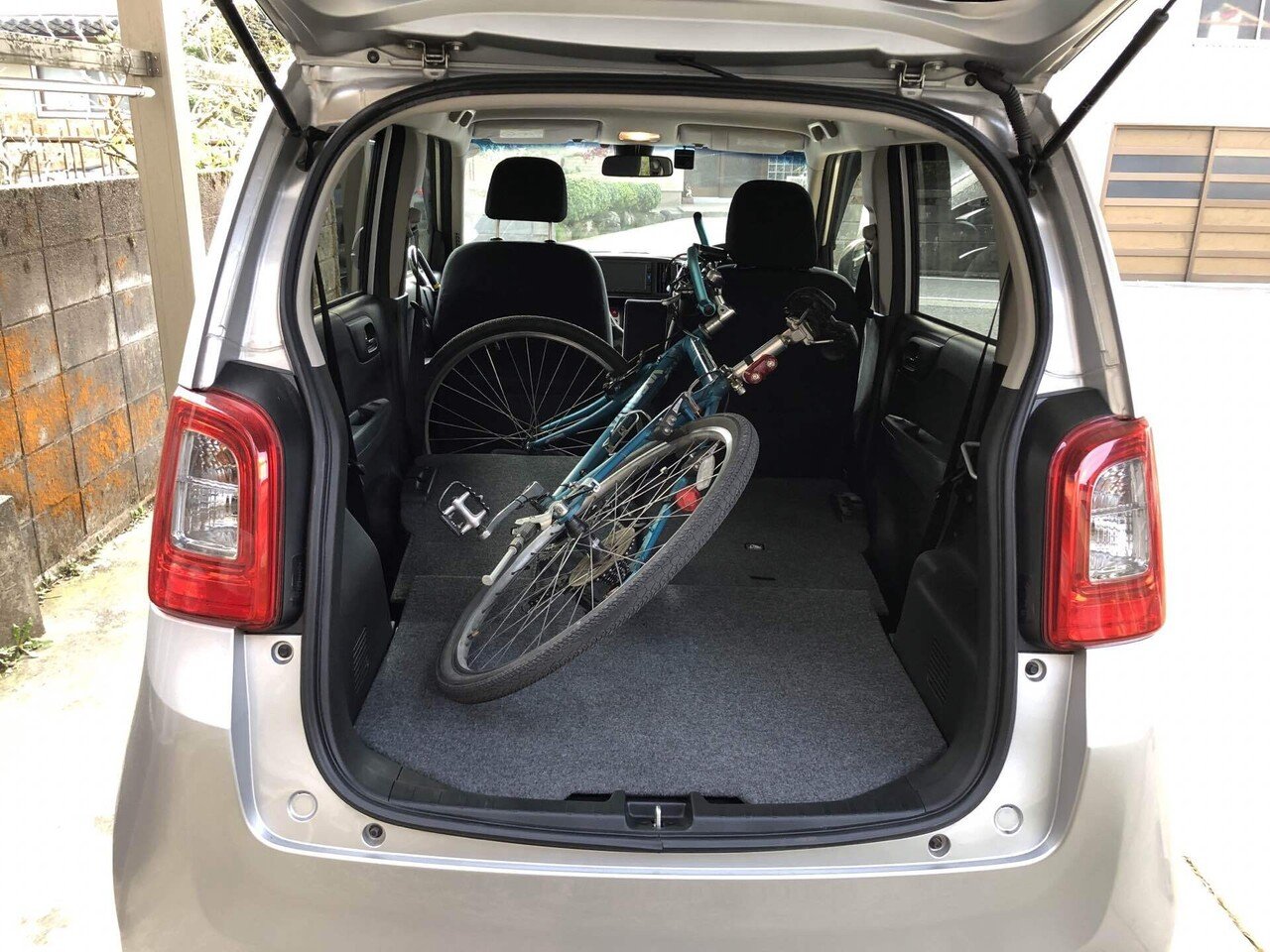 Mtb の前輪を外さずに積める N One の驚くべき センタータンクレイアウト 妻の自転車をピックアップ Unique 一意 に決まる Note