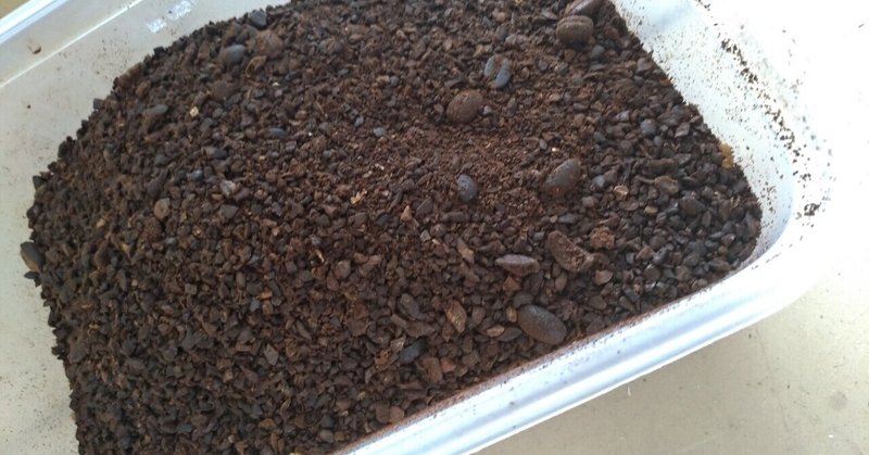 かす 肥料 コーヒー 【簡単】コーヒーかすを使った肥料の作り方