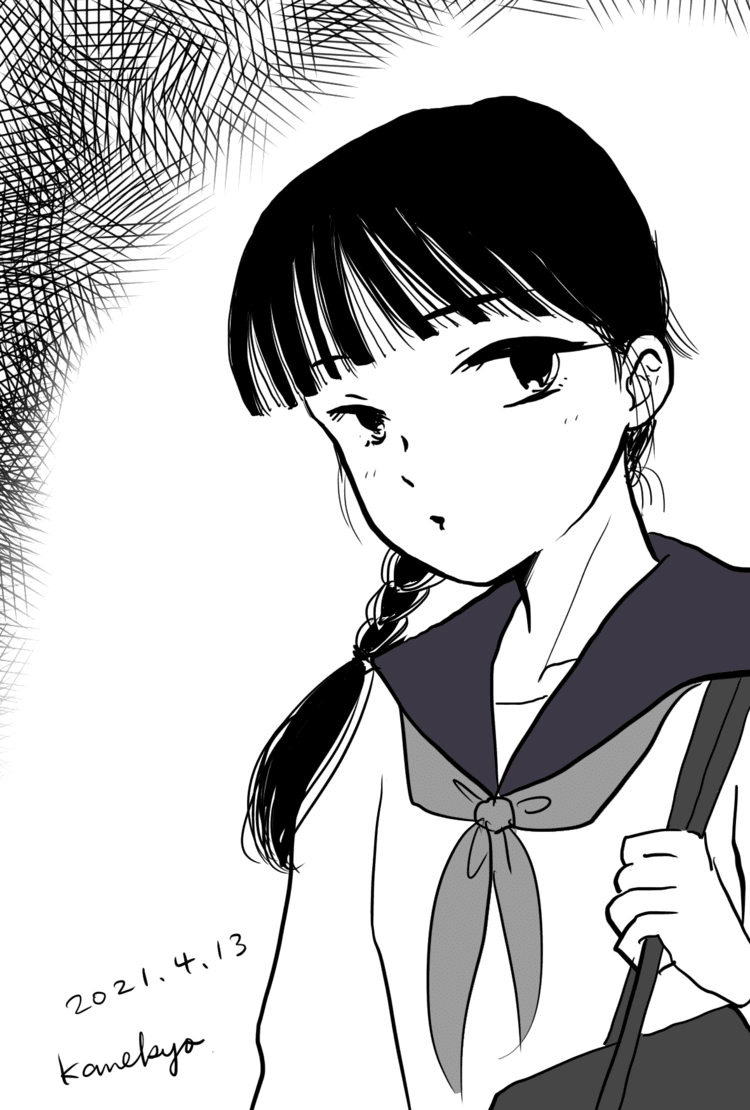 少女 子ども 時々少年 イラスト２ 女の子 かねきょ 漫画 イラスト Note