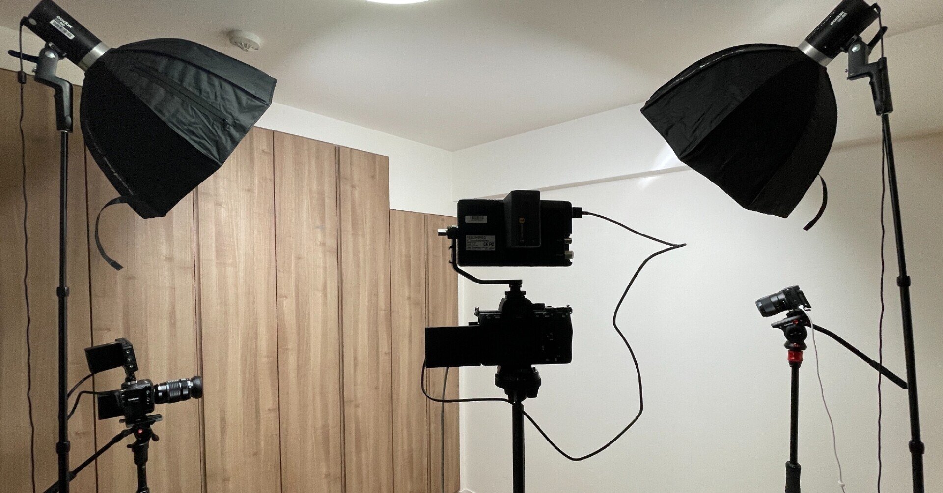 Godox ML-60で照明をセットしてみたメモ｜松井 隆幸@ライブ配信