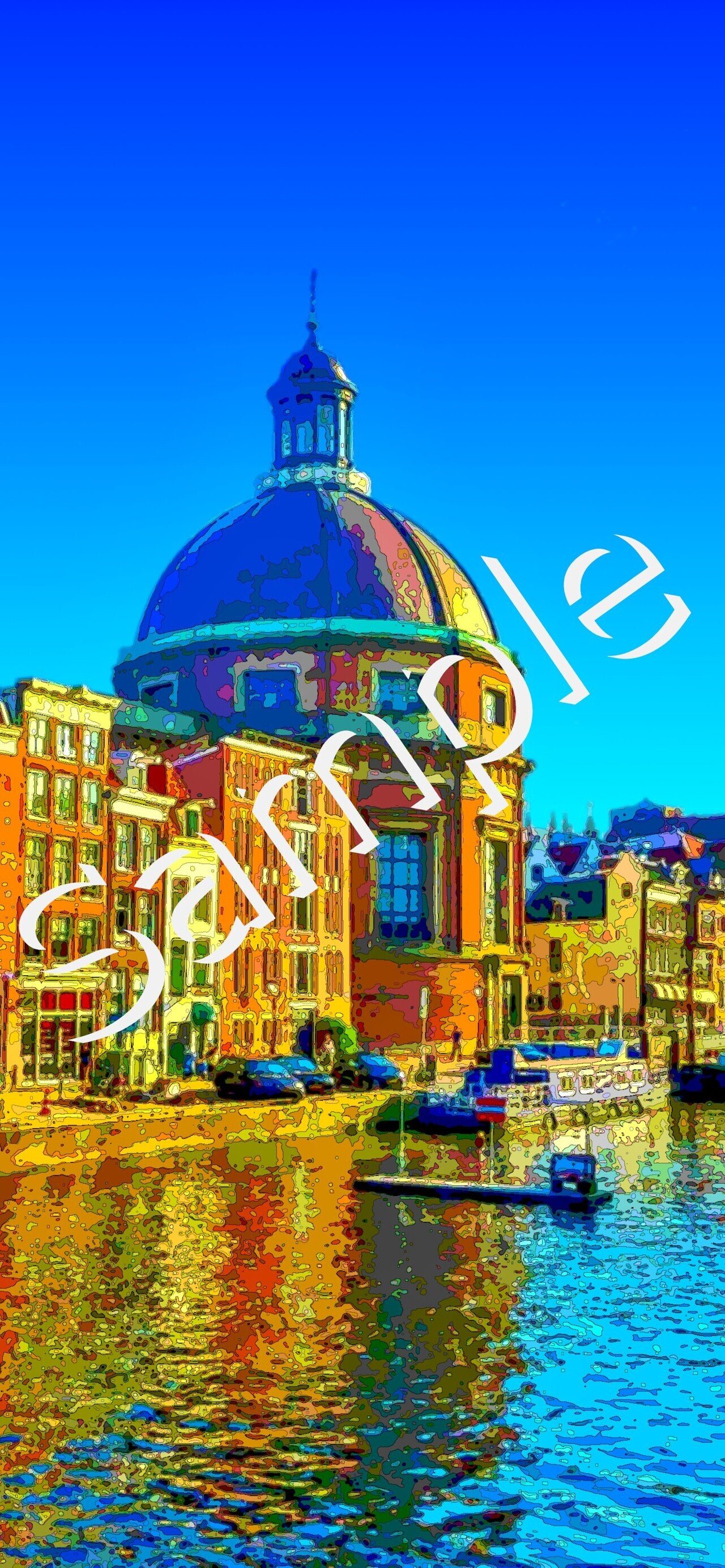 Pc スマホ用壁紙 オランダ アムステルダムのドーム型教会 作品no 124 Gallery Misutawo Note