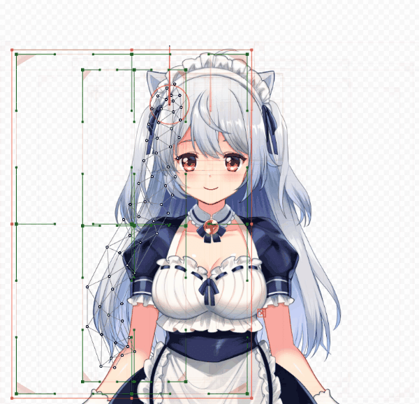 Live2D 高可動域モデルの顔の角度XYのすすめ③｜乾物ひもの