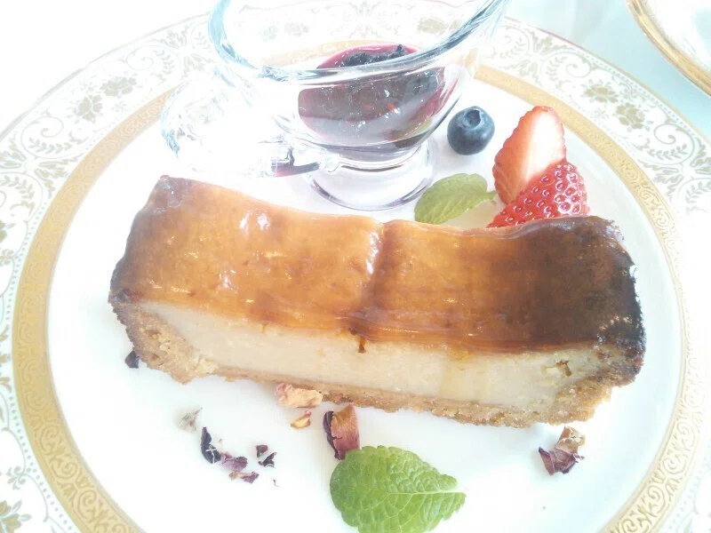 ケーキ キレイ チーズ。