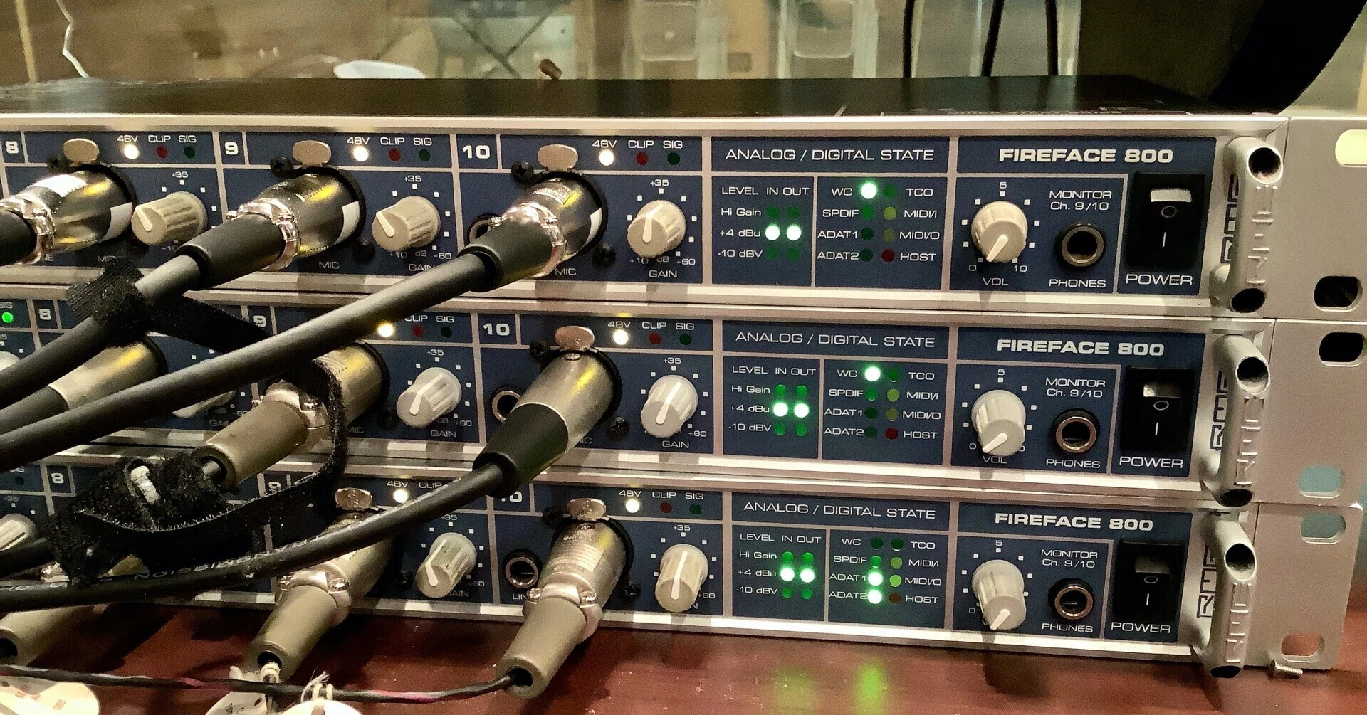 RME Fireface Fireface800電源部修理記録まとめ。2021年4月14日。｜蛯原浩彦 RME 電源ケーブル付属 800 DTM・DAW
