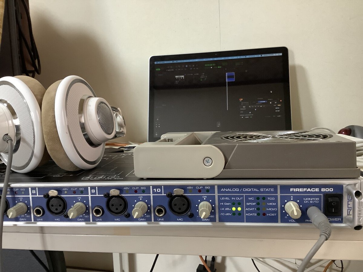 RME Fireface 800 ジャンク 禁煙室内使用