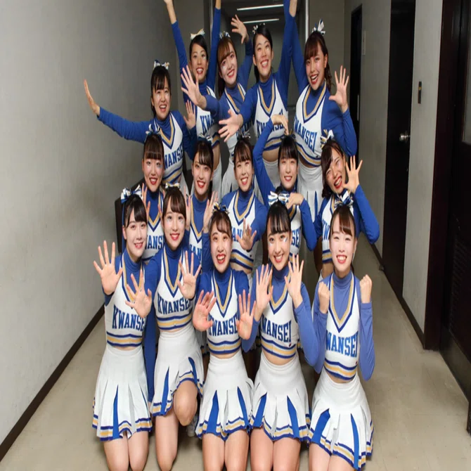 チアリーダー部4回生えりか｜関西学院大学応援団総部
